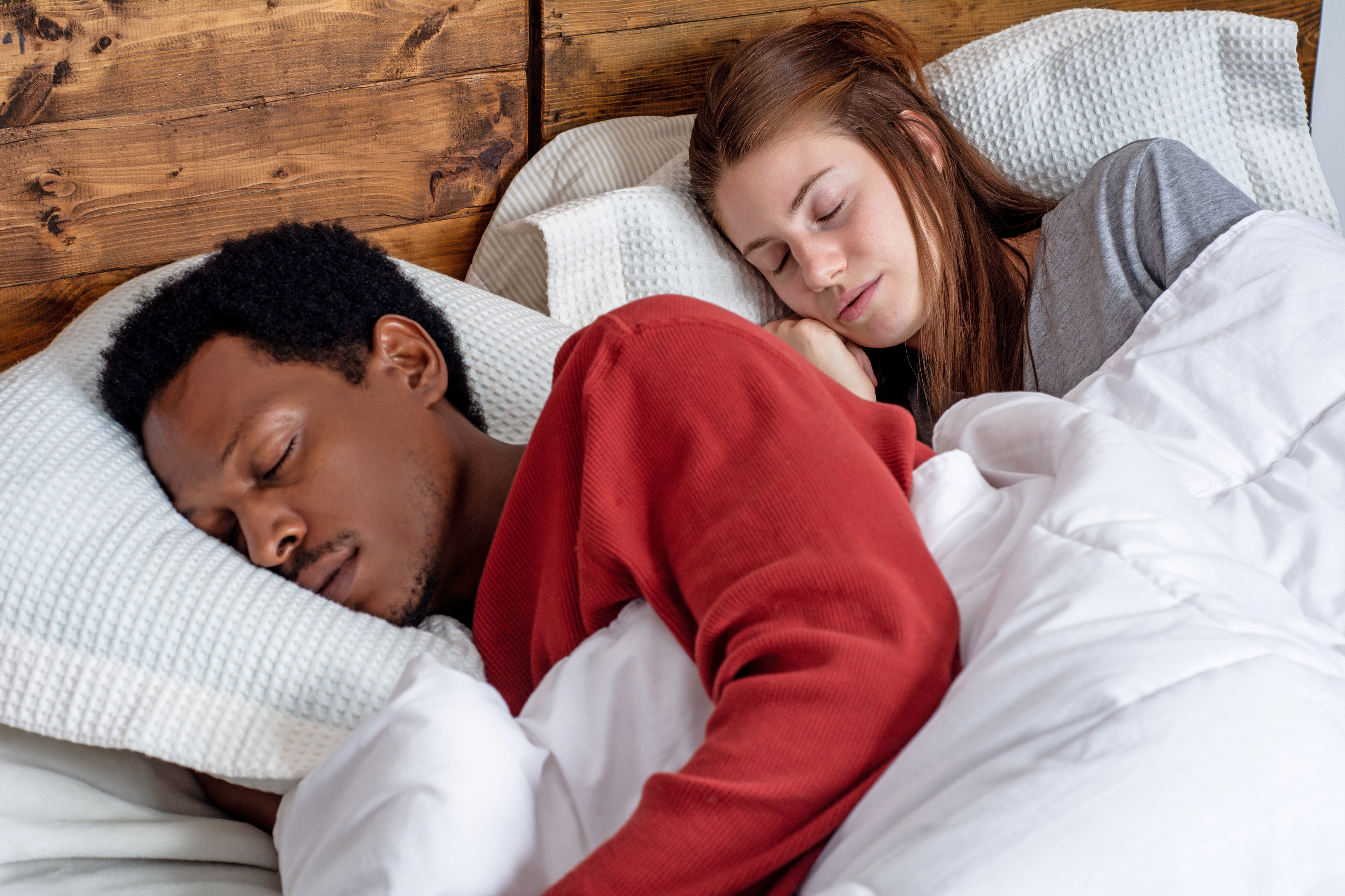 Couple sleeping