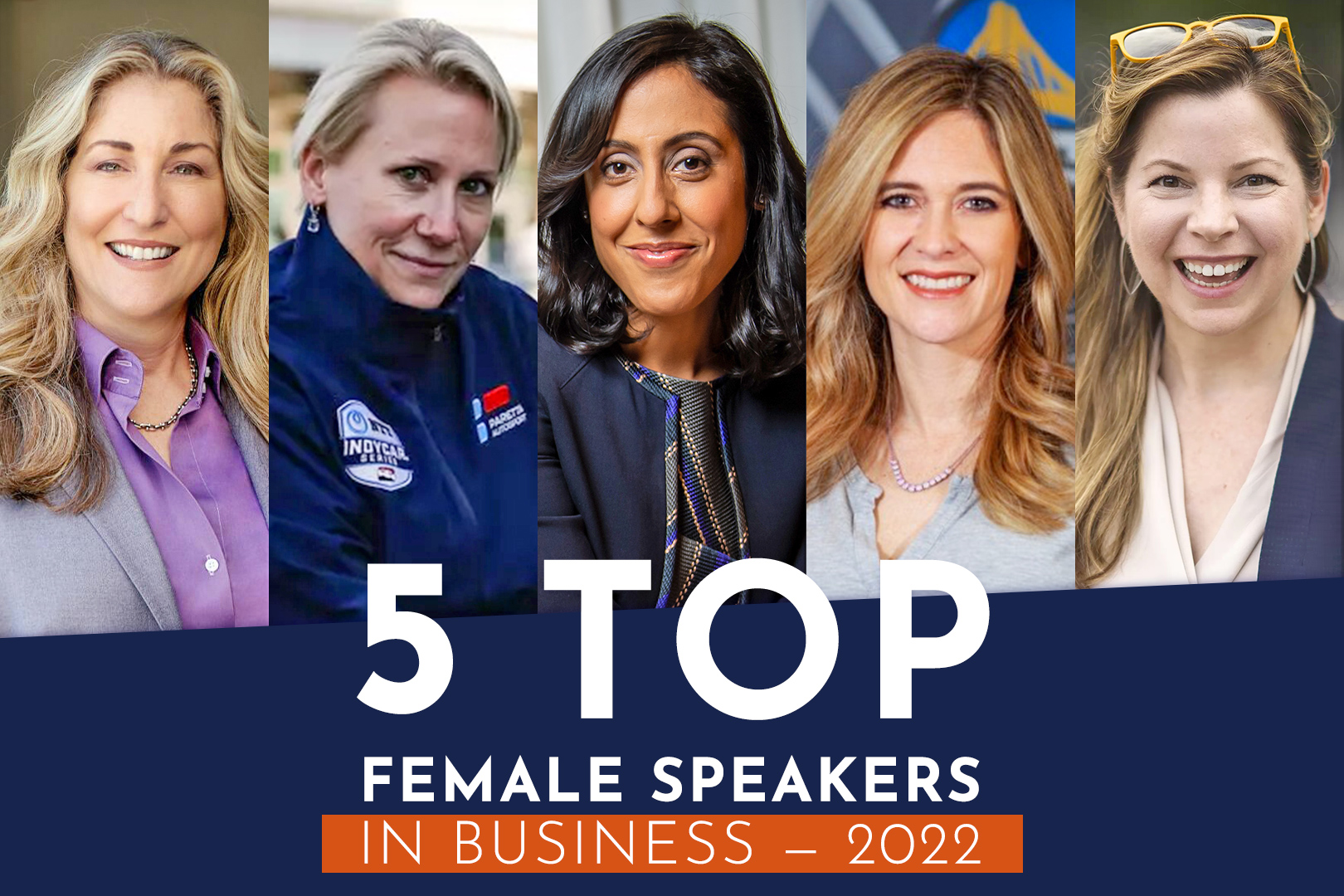 Top 5 female speakers in business 2022