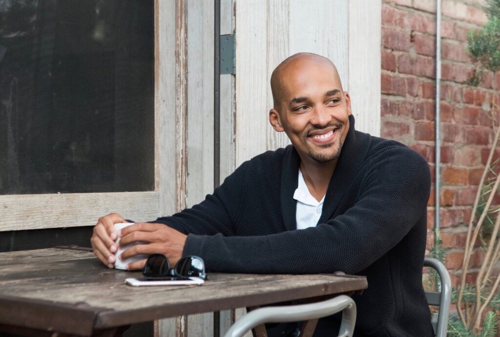 Headshot of Light Watkins, mental health and meditation keynote speaker