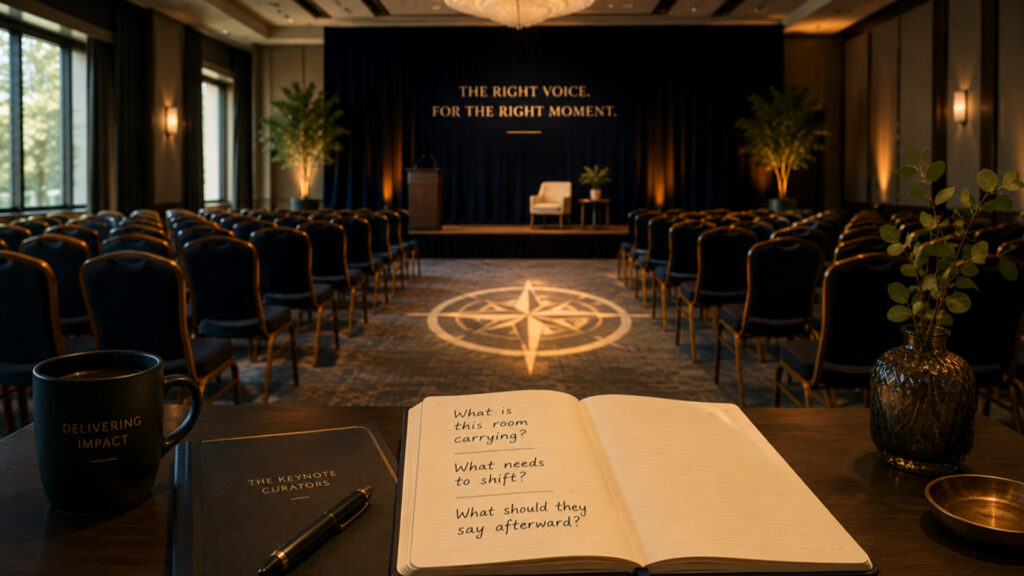 A Keynote Speaker Search Starts with Your Audience